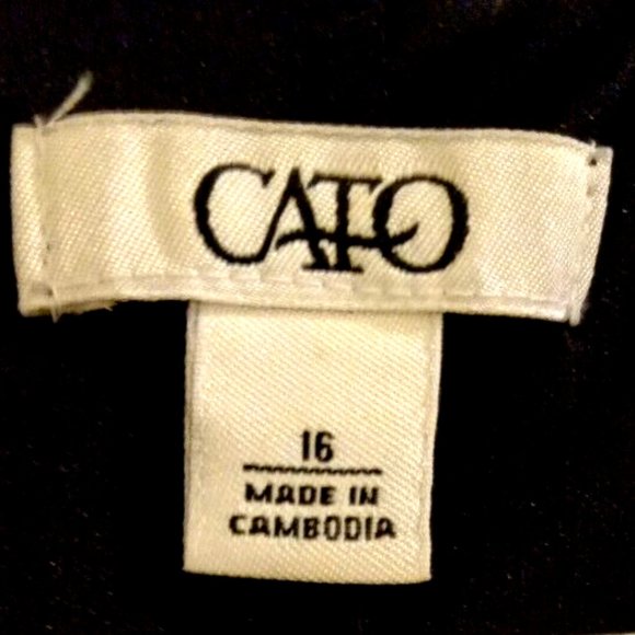 Cato Womans Boho Beaded Top Dress size 16 elegant sleeveless - Picture 4 of 5